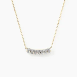 Collier Drake Or Jaune Oxyde De Zirconium