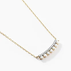 Collier Drake Or Jaune Oxyde De Zirconium