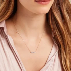 Collier Drake Or Jaune Oxyde De Zirconium