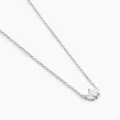 Collier Duchesse Argent Blanc Oxyde De Zirconium