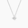 Collier Eclat Argent Blanc Oxyde De Zirconium