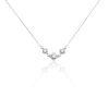 Collier Edyta Argent Blanc Oxyde De Zirconium
