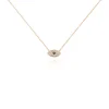 Collier Eldia Argent Rose Oxyde De Zirconium Diamant