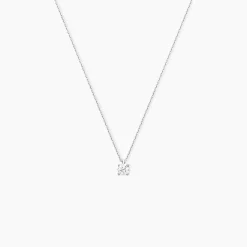 Collier Elfa Or Blanc Diamant