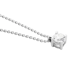 Collier Elfa Or Blanc Diamant