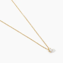 Collier Elfa Or Jaune Diamant