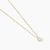 Collier Elfa Or Jaune Diamant