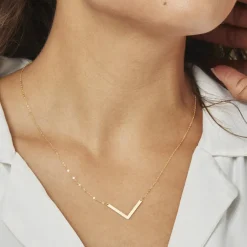 Collier Ella Or Jaune