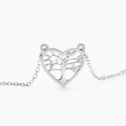 Collier Elwenn Argent Blanc