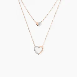 Collier Emilia Or Rose Diamant