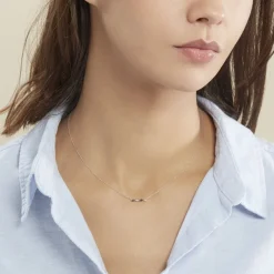 Collier Enid Or Blanc Diamant