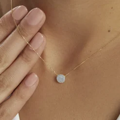 Collier Eryne Or Jaune