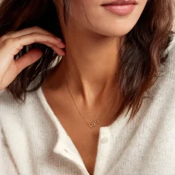 Collier Esdras Or Jaune