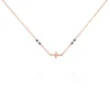 Collier Esia Argent Rose Oxyde De Zirconium