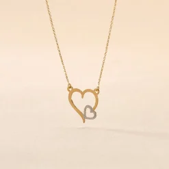 Collier Estello Or Bicolore