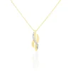Collier Ester Or Jaune Diamant