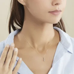 Collier Ester Or Jaune Diamant