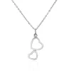 Collier Estina Argent Blanc