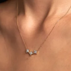 Collier Eternal Spring Or Jaune Diamant