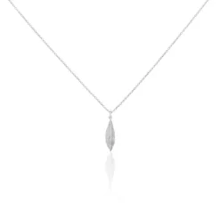 Collier Euriell Argent Blanc