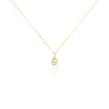 Collier Evana Or Jaune Oxyde De Zirconium