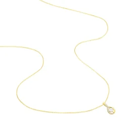 Collier Evana Or Jaune Oxyde De Zirconium