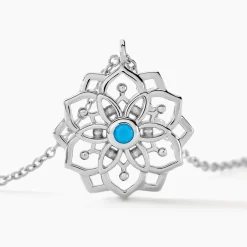 Collier Faven Argent Blanc Oxyde De Zirconium