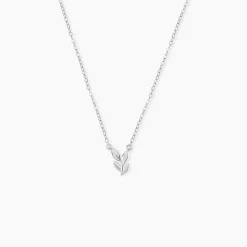 Collier Fedya Argent Blanc