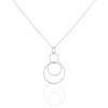 Collier Flaura Argent Blanc