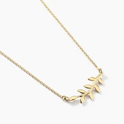 Collier Foliora Or Jaune