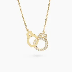 Collier Foma Or Jaune Oxyde De Zirconium