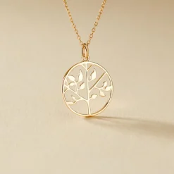 Collier Galvina Plaqué Or Jaune