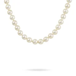 Collier Ghisele Or Jaune Perle De Culture D'akoya