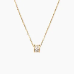 Collier Gia Plaqué Or Jaune Oxyde De Zirconium