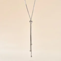 Collier Giorgia Argent Blanc