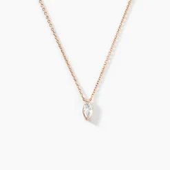 Collier Giulette Argent Rose Oxyde De Zirconium