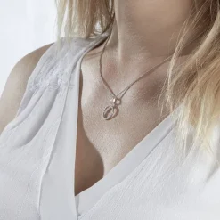 Collier Grâces Argent Blanc Oxyde De Zirconium