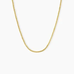 Collier Harlow Acier Jaune