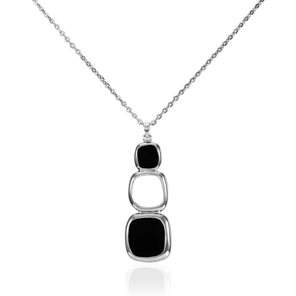 Collier Hatayi Acier Blanc