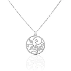 Collier Hita Argent Blanc