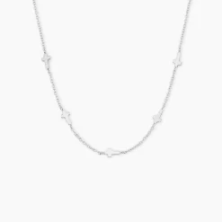 Collier Hope Argent Blanc