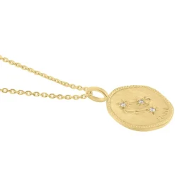 Collier Iago Plaqué Or Oxydes De Zirconium