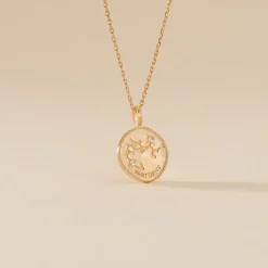 Collier Iago Plaqué Or Oxydes De Zirconium