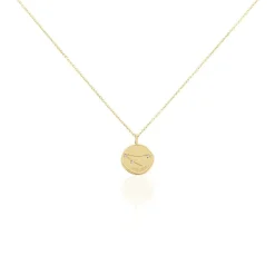 Collier Iago Plaqué Or Oxydes De Zirconium