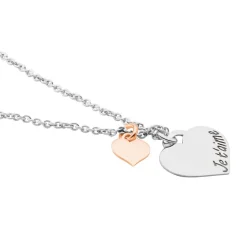 Collier Iella Argent Bicolore