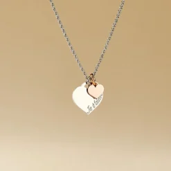 Collier Iella Argent Bicolore