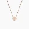 Collier Ieva Argent Rose