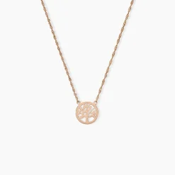 Collier Ieva Argent Rose