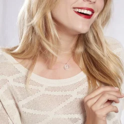 Collier Ignaza Or Blanc Diamant