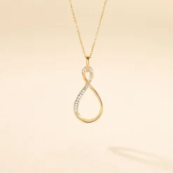 Collier Ilan Or Jaune Diamant